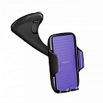 Автомобильный держатель Crab Vogue для смартфонов 3.5"-5.9" PU Deppa присоска жесткая штанга черный