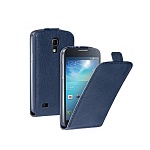 Чехол и защитная пленка для Samsung Galaxy S4 mini Deppa  Flip Cover синий