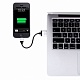 Кабель Lightning to USB Just Mobile AluCable Mini 10 cm для iPhone 5\6, iPad mini, iPad Air, iPad 4