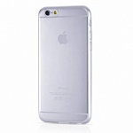 Ультратонкий силиконовый чехол для iPhone 6 (прозрачный)