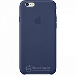 Чехол для iPhone 6 Apple Leather Case синий