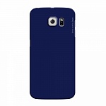 Чехол и защитная пленка для Samsung Galaxy S6 edge Deppa Air Case синий