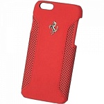 Чехол для iPhone 6 Ferrari F12 Hard (red)