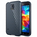 Чехол для Samsung Galaxy S5 i9600 SGP Spigen Ultra Fit Capsule металлический