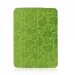 Чехол Gissar для Samsung Galaxy Tab 3 10.0 P5200 Paisley зеленый