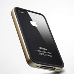 Бампер SGP Case Neo Hybrid EX Series iPhone 4S (бронза)