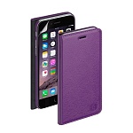 Чехол и защитная пленка для Apple iPhone 6 Plus Deppa Wallet Cover PU магнит фиолетовый