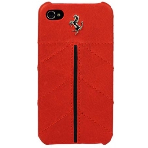 Чехол-накладка Ferrari для iPhone 5 Hard California Red FECFIP5R