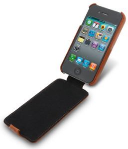 Чехол Melkco LC Apple iPhone 4 (винтаж коричневый)