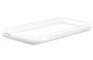 Бампер для iPhone 5, 5s Macally белый