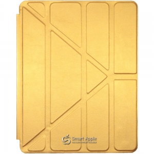 Чехол для iPad 2\3\4 Smart Case оригами  (золотой)