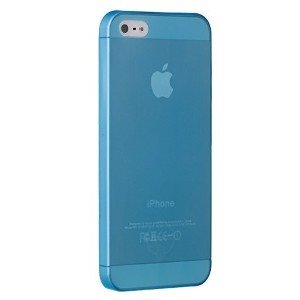 Чехол Ozaki O!coat 0.3 JELLY для iPhone 5 голубой