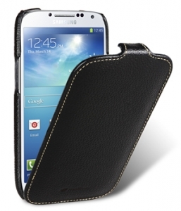 Чехол Melkco для Samsung i9500 Galaxy S4 черный