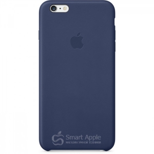 Чехол для iPhone 6 Plus Apple Leather Case синий