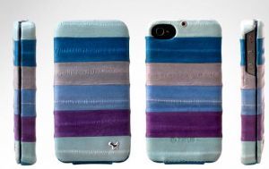 Чехол ZENUS iPHONE4\4S PRESTIGE EEL SERIES FOLDER TYPE MULTI BLUE
