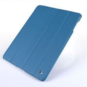 Jison Case Smart Leather Case blue кожаный чехол для iPad 2\3\4