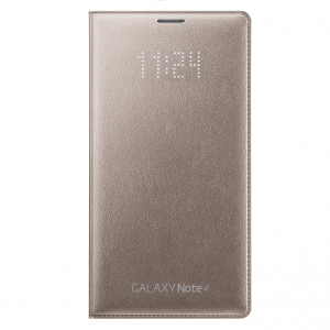Чехол-книжка Samsung LED Cover для N910 Galaxy Note 4 Gold EF-NN910BEEGRU