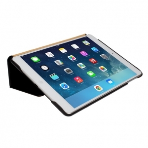 Чехол для iPad Air JisonCase QUILTED LEATHER SMART CASE черный