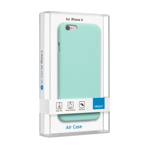 Чехол и защитная пленка для iPhone 6 Deppa Air Case мятный