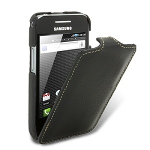 Чехол для Samsung Galaxy Ace S5830 Melkco Leather Case Jacka Type (Black LC)