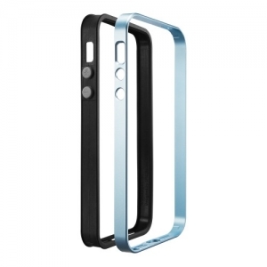 Бампер SGP iPhone 5, 5s Case Neo Hybrid EX Metal (черный)