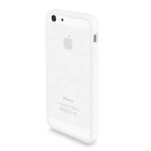 Бампер для iPhone 5, 5s Macally белый