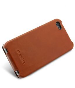 Чехол Melkco LC Apple iPhone 4 (винтаж коричневый)