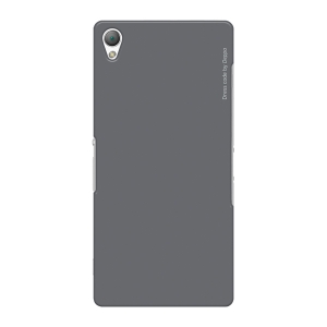 Чехол и защитная пленка для Sony Xperia Z3 Deppa Air Case серый