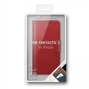 Чехол-книжка LAB.C The Fantastic C410 для iPhone 6 красный