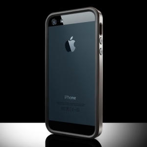 Бампер SGP iPhone 5, 5s Case Neo Hybrid EX Metal (черный)