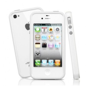 Бампер SGP Neo Hybrid 2S для iPhone 4\4S (white)