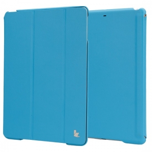 Чехол JisonCase Executive Smart Cover для Apple iPad Air 2\Air голубой
