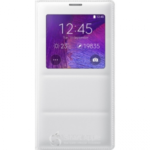 Чехол-книжка Samsung S-View для Galaxy Note 4 N910 White EF-CN910BWEGRU