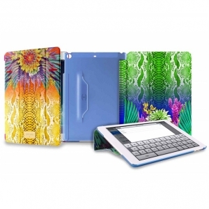 Чехол для iPad Air PURO Just Cavalli CUSTODIA PYTHON FLOWER зеленый