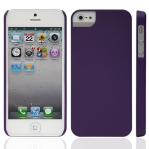 Чехол для iPhone 5 iCover Rubber фиолетовый