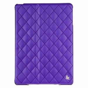Чехол для iPad Air JisonCase QUILTED LEATHER SMART CASE фиолетовый Чехол для iPad Air JisonCase QUILTED LEATHER SMART CASE фиолетовый
