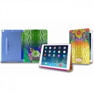 Чехол для iPad Air PURO Just Cavalli CUSTODIA PYTHON FLOWER зеленый