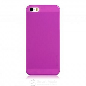 Чехол 0.8 mm Red Angel soft touch для iPhone 5\5S фиолетовый