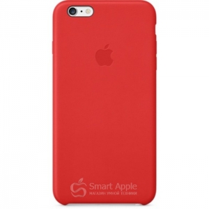 Чехол для iPhone 6 Plus Apple Leather Case красный