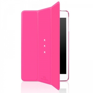 Чехол для iPad mini 1\2\3 White Diamonds розовый