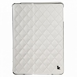 Чехол для iPad Air JisonCase QUILTED LEATHER SMART CASE белый