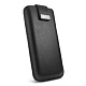 Кожаный чехол SGP для iPhone 5, 5s Leather Pouch Crumena черный