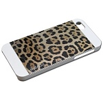 Чехол для iPhone 5/5S Ppyple Metal Jacket jaguar white