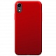 Чехол для Apple iPhone XR Deppa Silk Case (красный)