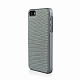 Пластиковый чехол Macally для iPhone 5S серый