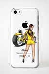 Пластиковый чехол Anzo для Apple iPhone 5C Crystal Motorcycle