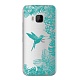 Чехол и защитная пленка для HTC One M9 Deppa Art Case Jungle колибри
