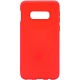 Чехол Silicone Case для Samsung Galaxy S10e (красный) 
