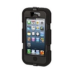 Спортивный, ударопрочный чехол для iPhone 5s, 5 - Griffin Survivor black (черный)