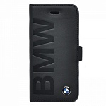 Чехол для iPhone 5/5S BMW Logo Signature Booktype Black